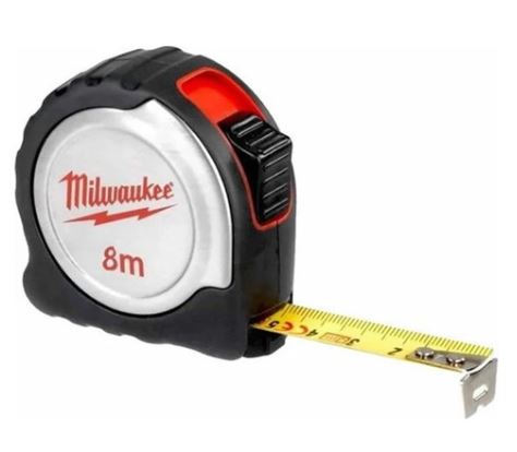 Milwaukee 4932451640 8/25 mm INOX Gövde Şerit Metre