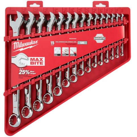 Milwaukee 48229415 Kombine Anahtar Seti