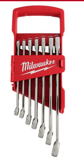 Milwaukee 48229407 7 Parça Max Bıte Metrik Kombine Anahtar Seti