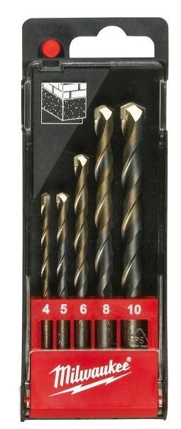 Milwaukee 4932352333 Beton Matkap Ucu Seti 4/5/6/8/10mm