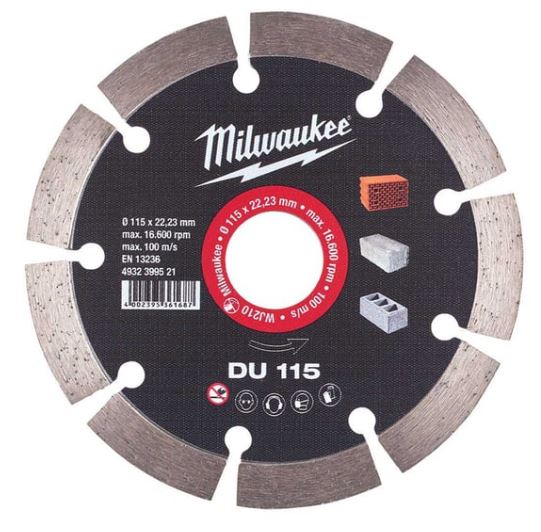 MİLWAUKEE 4932399521  TESTERE DU 115X22MM GENEL AMAÇLI TESTERE