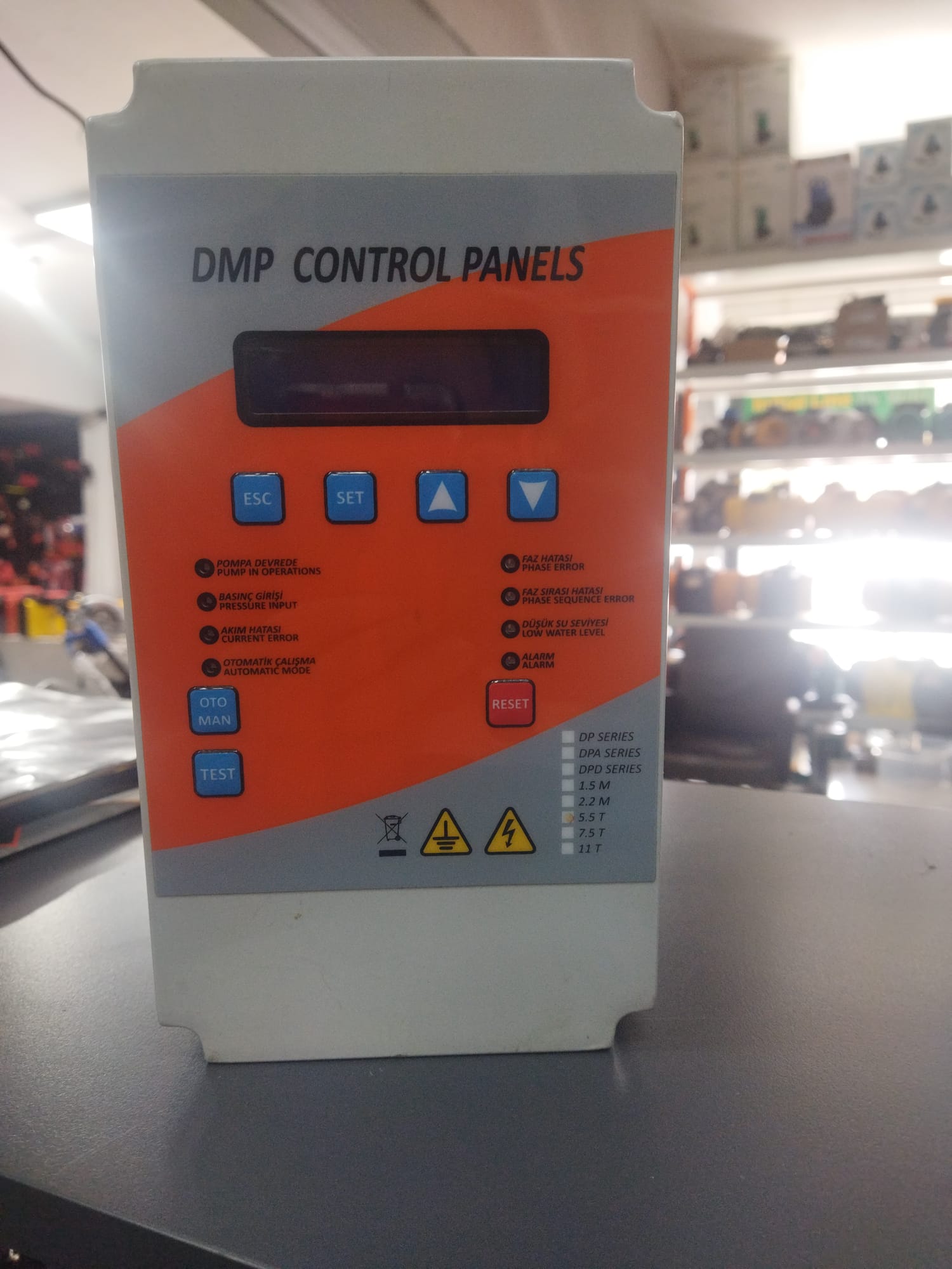 DMPControl Panels Pompa Kontrol Paneli