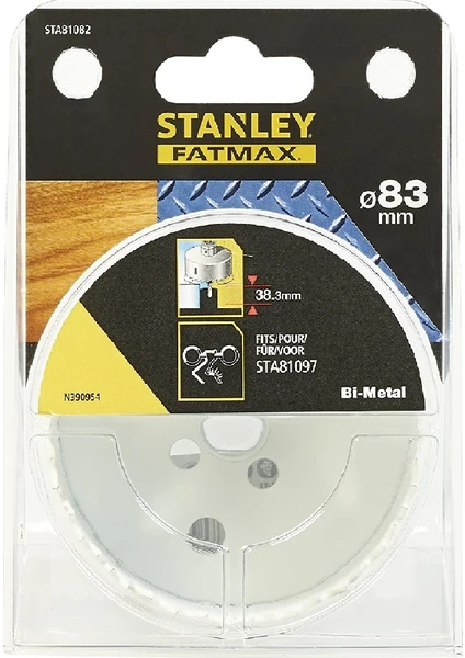 Stanley STA81082 83x38mm Metal Delik Testere
