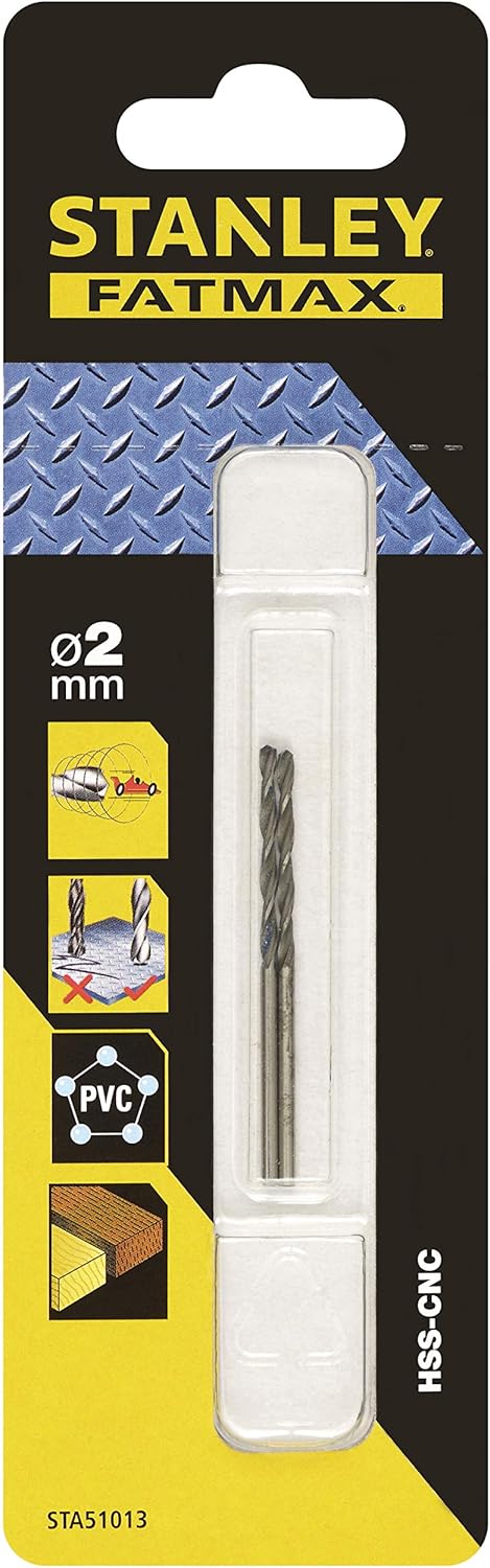 Stanley STA51013 2x49x24mm Metal Matkap Ucu 2 Adet