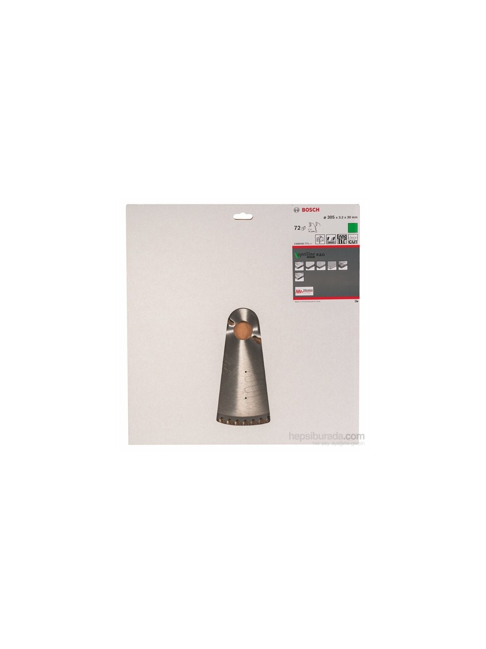 Bosch 2 608 644 396 305x3.0/2.2x30mm 96 Diş Daire Testere Bıçağı